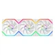 Вентилятор Jingpinlu Starry Building Block 120 мм PWM White - изображение 1