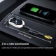 Бездротовий адаптер CarPlay та Android Auto 3-в-1 2025, USB-C/A, Plug & Play - изображение 3