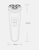 Электробритва Enchen BlackStone Electric Shaver Silver (Type-C) - изображение 6