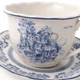 Порцеляновий набір Heritage Toile Collection Blue: чашка з блюдцем 220 мл (K347) - изображение 4