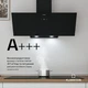 Вытяжка кухонная Klarstein Laurel 90 см 417 м3/ч 55 Вт A+++ экономная настенная наклонная сенсорная для кухни и дома - изображение 7