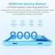 Планшет Oukitel OT6kids 10" HD+ /4GB/64GB/ RK3562 /8000mAh/ 5+2Мп/ WIFI Blue (OT6_Kids_Blue) - изображение 6