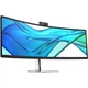 TFT 49" HP S5 Pro 549pm, VA, DQHD, RJ-45, HDMI, DP, USB-C, cam, чорний (B7GV8AA) - зображення 2