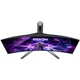 TFT 34" AOC , QD-OLED, UWQHD, 175Гц, 0,03мс, вигнутий, HDMIx2, DP, USB-hub, HAS, чорно-сірий (AG346UCD) - зображення 7