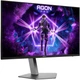 TFT 31.5"AOC , QD-OLED, UHD 4K,240hz,2xHDMI, DP, USB-C,USB-hub, HAS, Pivot,кол.,чорно-сірий (AG326UZD2) - зображення 2