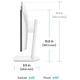 TFT 27" BenQ GW2790TC, IPS, 144Hz, HDMI, DP, USB-C, HAS, Pivot, колонки, білий (9H.LNSLA.TBE) - зображення 7