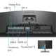TFT 27" BenQ PD2725U, IPS, 4K UHD, DHDR400, 2xHDMI, DP, 2xThunderbolt 3 (USB-C), USB-hub, HAS, кол. (9H.LJXLA.TBE) - зображення 9