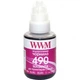 Чорнило WWM Canon GI-490, 140г Magenta (C490M) - зображення 1
