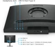 TFT 24.1" BenQ RD240Q, WQXGA, 16:10, HDMI, DP, USB-C, HAS, Pivot, колонки, темно-сірий (9H.LLXLA.TBE) - изображение 10