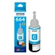 Контейнер з чорнилом Epson 664 cyan (70мл) L100/L200 (C13T66424A) - зображення 1