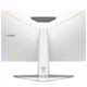 TFT 32" BenQ EX3210U, 4K UHD, IPS, 144Hz, 1 мс, HDMI, DP, USB-hub, HAS, колонки, білий (9H.LKHLB.QBE) - зображення 6