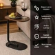 Столик приставной овальный Oval Loft 45х28х60см - изображение 5