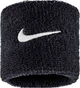 Напульсники Nike чорні 2PK для спорту унісекс контроль поту банданки для гри - зображення 2