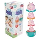 Игрушки для ванны Семья свинки Пеппы Toomies / Peppa's Nesting Family Toomies - зображення 1