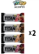 Протеїнові батончики TITAN Bar АСОРТІ 8шт - зображення 1