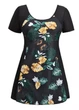 Слитный купальник-платье FS ECUPPER Swimdress М Черный (10161) - изображение 6