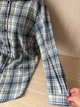 Cорочка жіноча подовжена JJF з капюшоном розмір 6XL блакитна - зображення 4