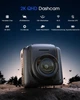 Автомобільний відеореєстратор WiFi 2K з нічним баченням, IPS, 150°, G-сенсор - зображення 3
