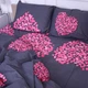 Простирадло Сатин 22-1290 Heart of flowers 150*220 - зображення 1