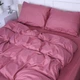 Простирадло №17-1608 Heather Rose Mikrosatin Premium Однотонне 110*160 - зображення 4