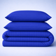 Простирадло Бязь 17-0609 Stripe Blue 110*160 - зображення 1