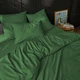 Простирадло №16-0237 Foliage Mikrosatin Premium Однотонне 200*220 - зображення 3