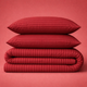 Простирадло Бязь 17-0608 Stripe Red 200*220 - зображення 1