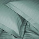 Простирадло Satin Stripe 30-0015 Green Wave 150*220 - зображення 4