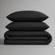 Простирадло MirSon 16-9000 Black Stone 220*240 - зображення 1