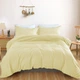 Простынь Satin Light Pro 10-014 Soft yellow 220*240 - изображение 4