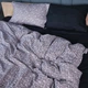 Простирадло Сатин 22-1386 Geometric Black 220*240 - зображення 3