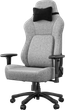 Геймерское игровое кресло Anda Seat Phantom 4 L до 90 кг Gray Fabric (AD18YSD-72-G-F-G01) нагрузка до 100 кг, лён, пена, гарантия 24 мес, рост до 185 см - изображение 2