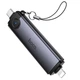 Картридер Hoco HB56B Victory 5in1 Type-C/Lightning to SD/TF3.0 + USB 2.0 Metal gray - изображение 4