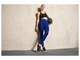 Спортивные леггинсы бесшовные для женщины Crivit LYCRA® 470259 S Синий - изображение 2