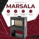 Стальная печь камин с трехсторонним стеклом Nordflam MARSALA 9,5 кВт на дровах - изображение 5