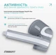 Бандаж на коліно, (розмір L), сірий EasyFit (302949) - изображение 3
