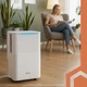 Мощный конденсационный осушитель воздуха, поглотитель влаги Ruhhy DRYZIX Smart WiFi 200 Вт Объем 2 л, 12 л (26498) - изображение 4