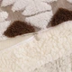 Плед-пододеяльник на овчине полуторный Malloory Home 150*200 см Коричневый - изображение 8