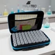 Органайзер Malatec для алмазної вишивки кейс з ручкою 32x22 см на 60 баночок для стразів професійний набір для творчості з аксесуарами для рукоділля контейнер для зберігання інструментів та кристалів для викладання картин мозаїкою - зображення 1