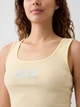 Майка женская GAP 595495749 S Желтая (1161173113) - изображение 4