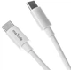 Мережевий зарядний пристрій Maxlife PD QC MXTC-06-30AC 1x USB-C 1x USB 30W + kabel USB-C - USB-C 60W White (5907457738430) - зображення 2