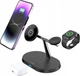 Bezprzewodowa ładowarka Maxlife MXWC-03 15W 3in1 Black (5900495619464) - obraz 3