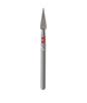 Фреза алмазна Nail Drill Крапля 12х4,2мм для манікюру Червона - изображение 1