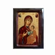 Писаная Иверская икона Божией Матери (Вратарница) 18×23 см - изображение 2