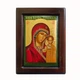 Греческая писаная икона Казанской Пресвятой Богородицы 18×23 см - изображение 3