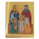 Писаная икона Рафаил, Николай и Ирина Лесбосские 16,5×22,5 см - изображение 7