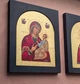 Греческая писаная икона Венчальной Пары 18,5×22,5 см - изображение 5
