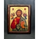 Писаная греческая икона Иисус Христос Пантократор 22,5×29 см - изображение 1