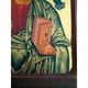 Писаная греческая икона Иисус Христос Вседержитель 22,5×29 см - изображение 8