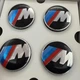 Колпачки статичные неподвижные в диски BMW M бмв 68 мм 65 мм 36122455269 заглушки фиксированные mPower M Motorsport - изображение 3